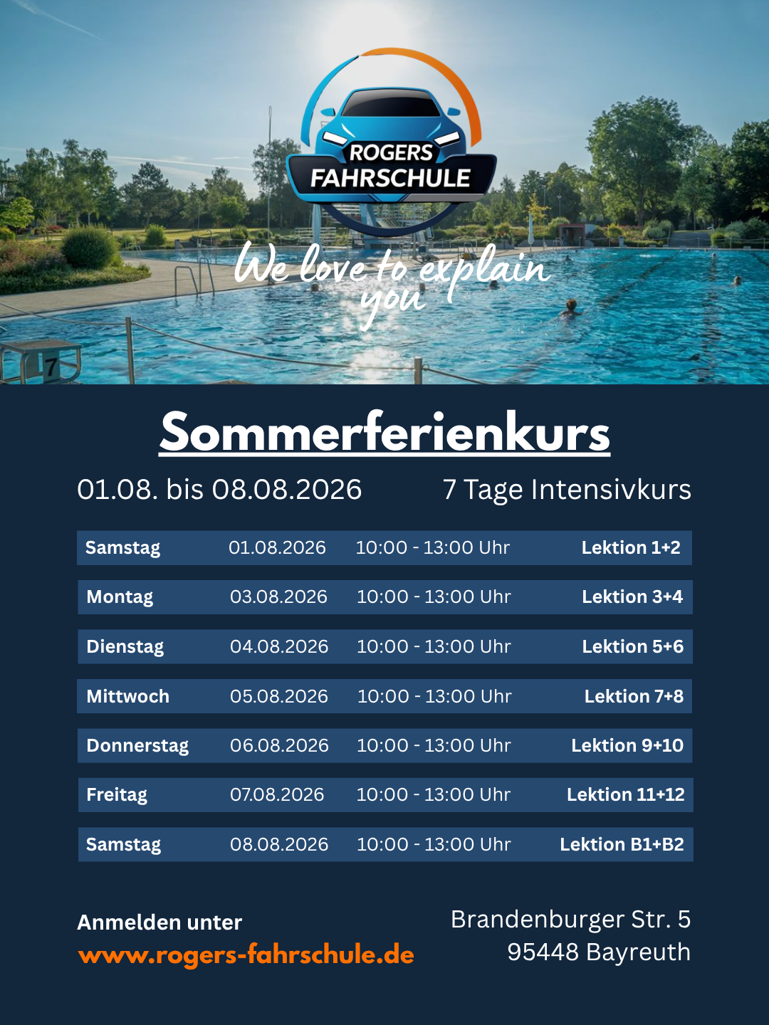 Sommerferienkurs 2026